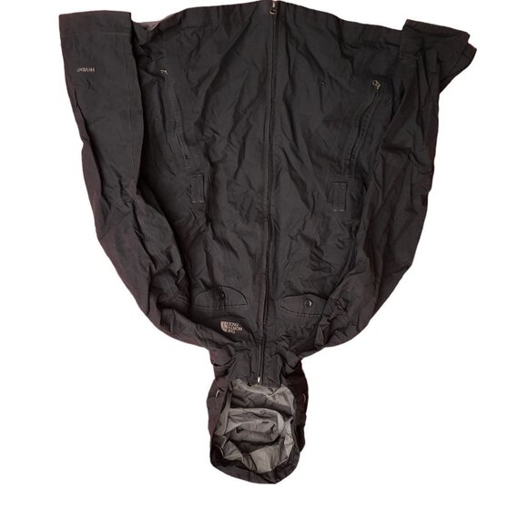 VINTAGE The North Face Hyvent Jacket Black XL - Picture 10 of 11
